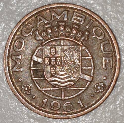 1961 - 20 CENTAVOS - MOCAMBIQUE - MOZAMBIQUE - (Bronze)